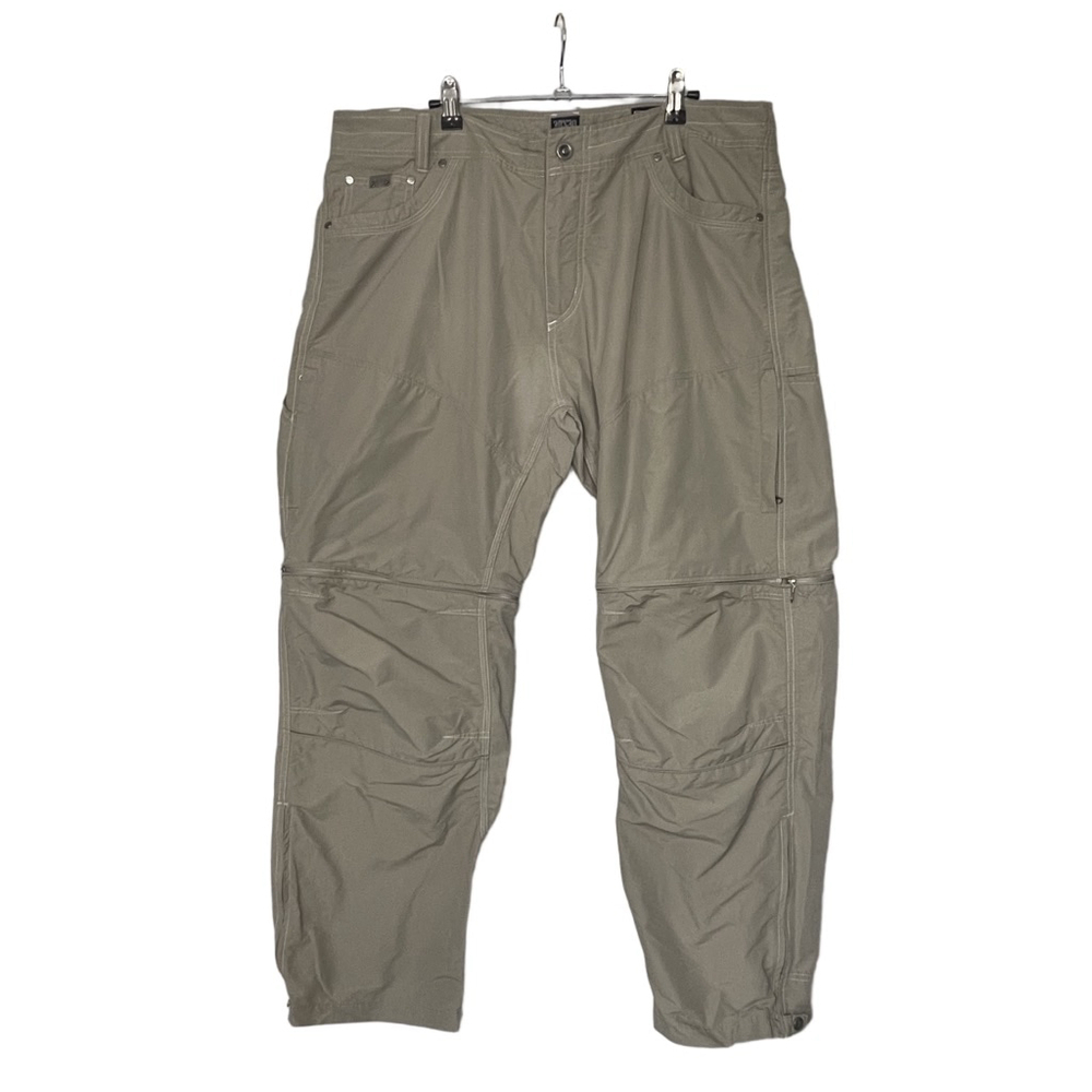 Kuhl Liberator Convertible Zip Off Pants Men's 38 Khaki